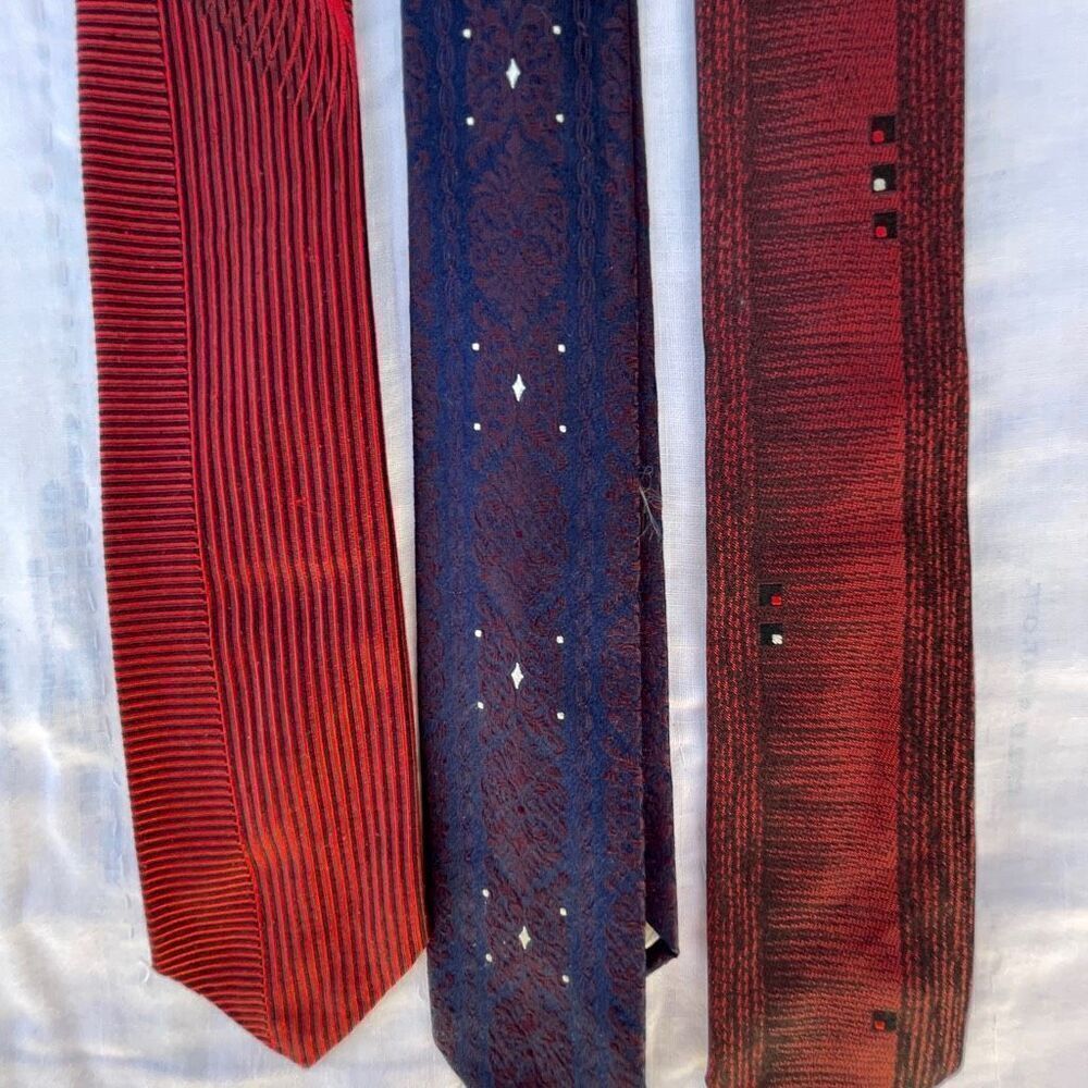 Vintage Mullen Bluett/Robinson’s silk ties 